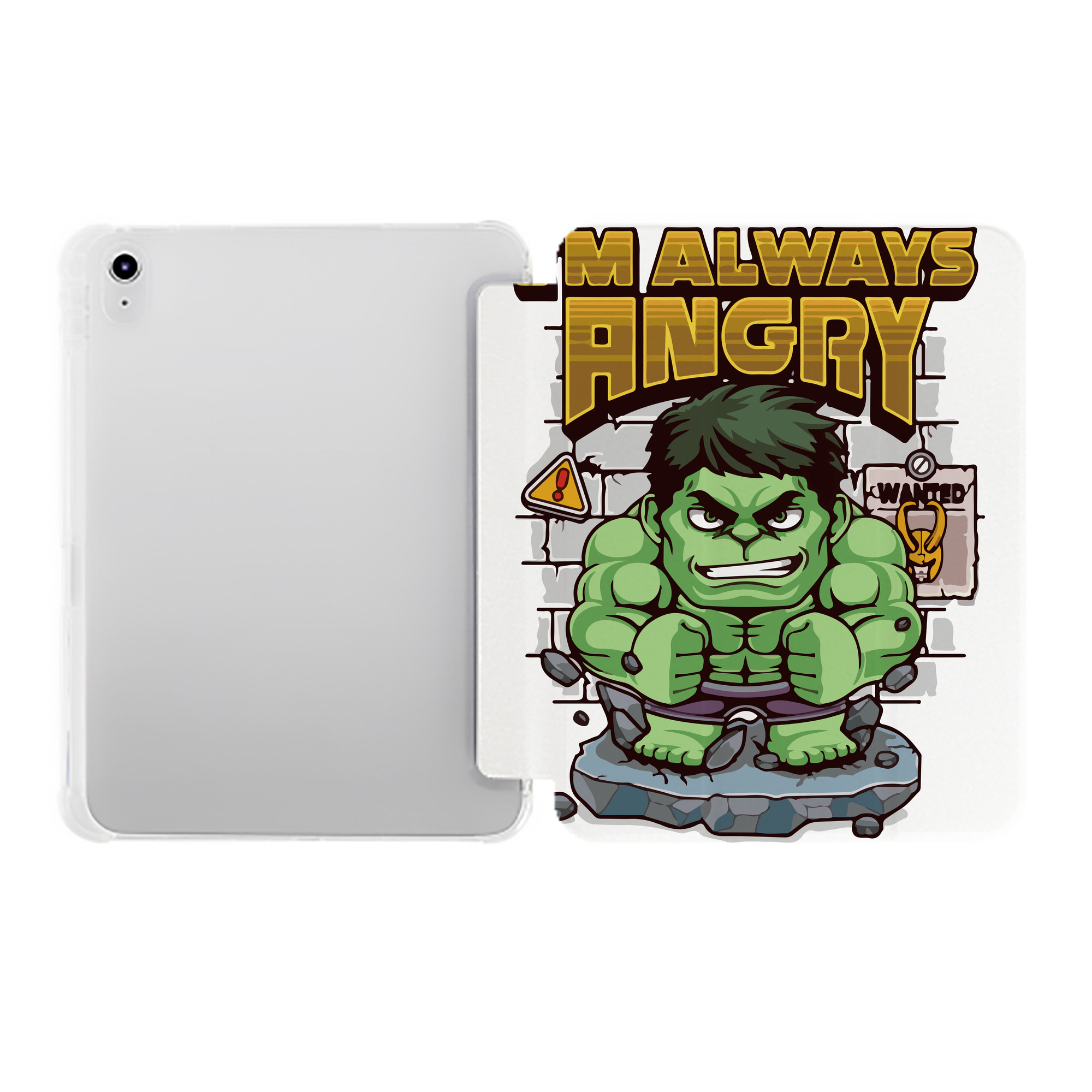 （画像用） アベンジャーズ The Avengers IPad ケース ペン収納付き 三つ折りスタンド PUレザー×シリコン 対応機種9.5/10.5/10.9インチ